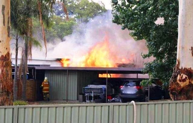 Gutter Cleaner on roof in the Sutherland Shire